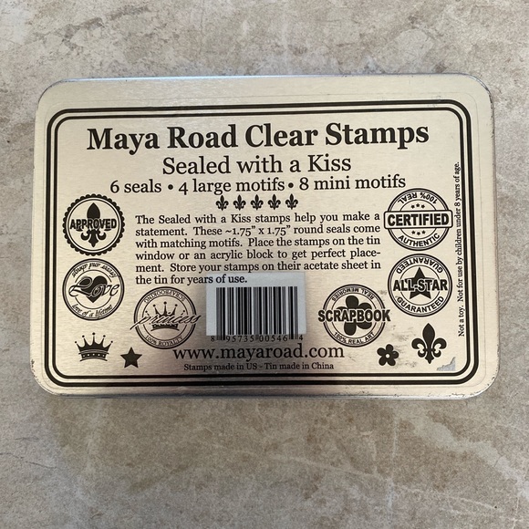 Maya Road Stamp Set Tin - Picture 2 of 3